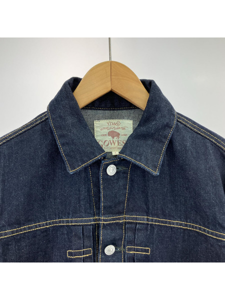 GOWEST ブルゾン・ジャンパー 1ST TYPE  Washed Loose Drill Denim 1[値下]