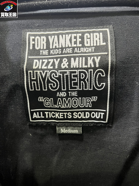 HYSTERIC GLAMOUR　25SS HYSTERIC レーシングジャケット M