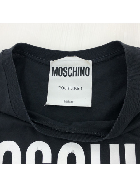 MOSCHINO/RAT/プリントTee/ブラック