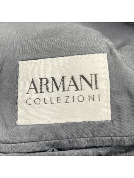 ARMANI COLLEZIONI セットアップスーツ(48)グレーストライプ