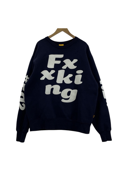 FR2 Flocky Logo Sweatshirt (XL) 紺