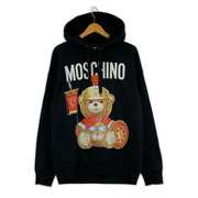 MOSCHINO スウェット・トレーナー テディベア/黒
