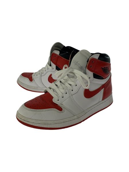 Nike Air Jordan 1 High OG Heritage 24.5cm 555088-161[値下]