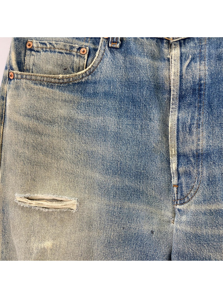 Levi's 80s ボタン裏555 W34 サックス