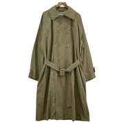 Blanc YM 20AW Silk Grosgrain Trench Coat M ゴールド