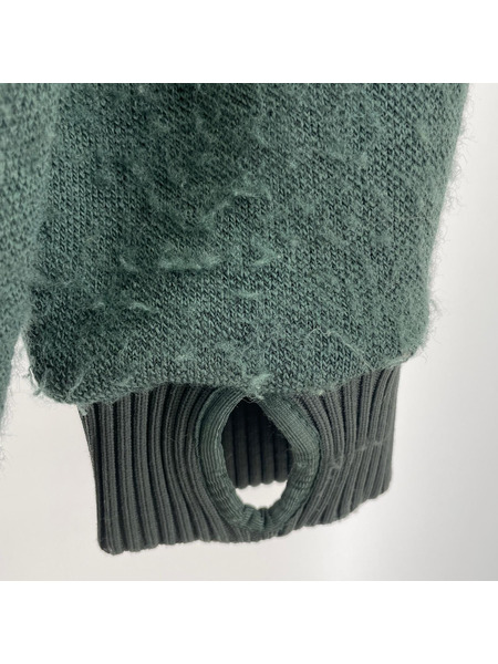 HELLY HANSEN ブルゾン・ジャンパー ミリタリー フリースジャケット 緑