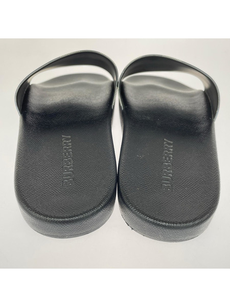 BURBERRY サンダル スライドサンダル チェック 43