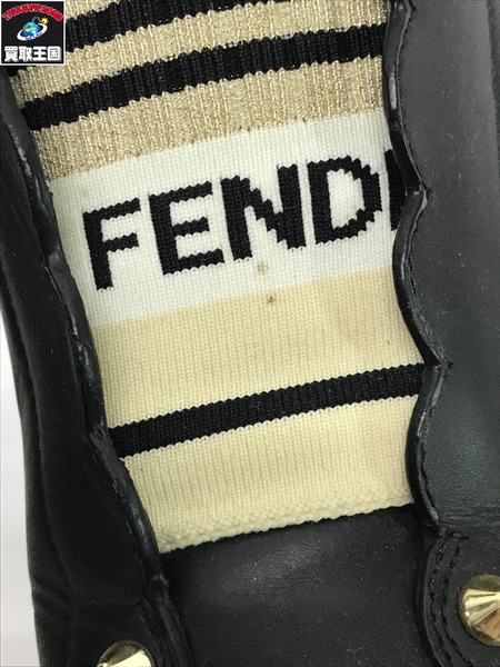 FENDI/レザーシューズ/ブラック/22.5-23.0cm