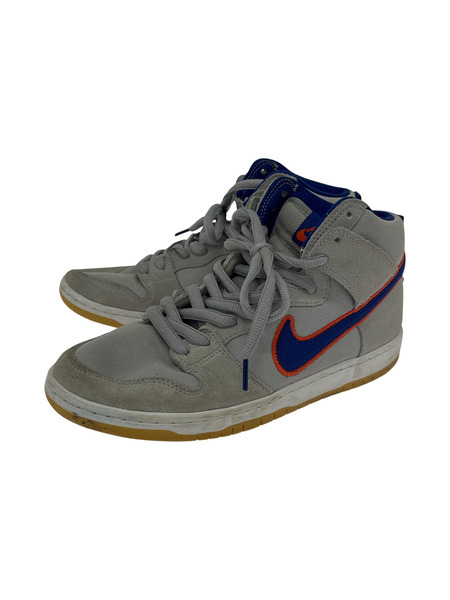 NIKE Nike SB Dunk High Rush Blue and Team Orange SB 27.5cm