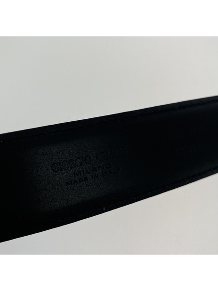 GIORGIO ARMANI レザーベルト ブラック