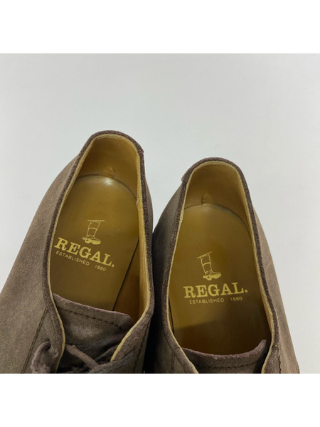 REGAL シューズ スエード ブラウン