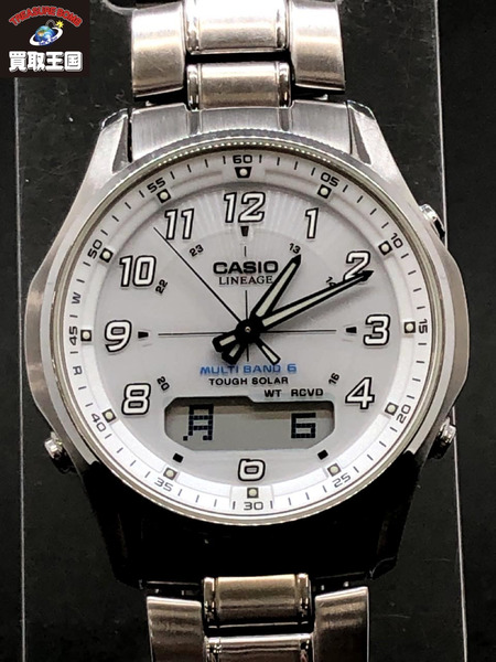 CASIO LCW-M100 電波ソーラー腕時計 腕時計(アナログ