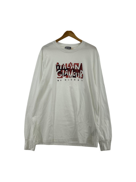 DIESEL Italian Glamour LSカットソー　L