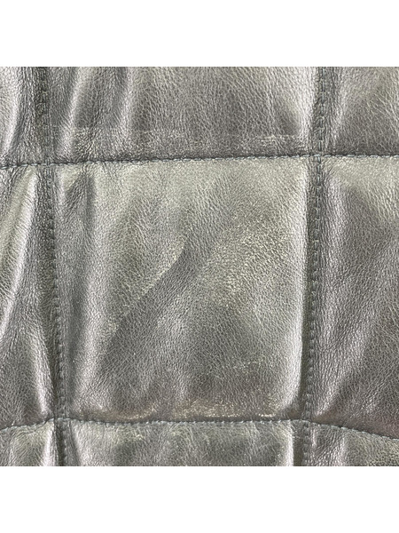 YOKE QUILTED LEATHER BLOUSON リバーシブルジャケット 3 チャコール