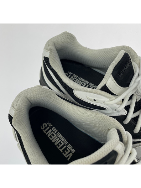 VETEMENTS スニーカー × Reebok 20SS spike runner 28.0 ホワイ