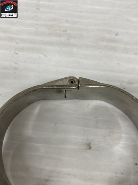 アクセサリー GUCCI レザーGブレス 白