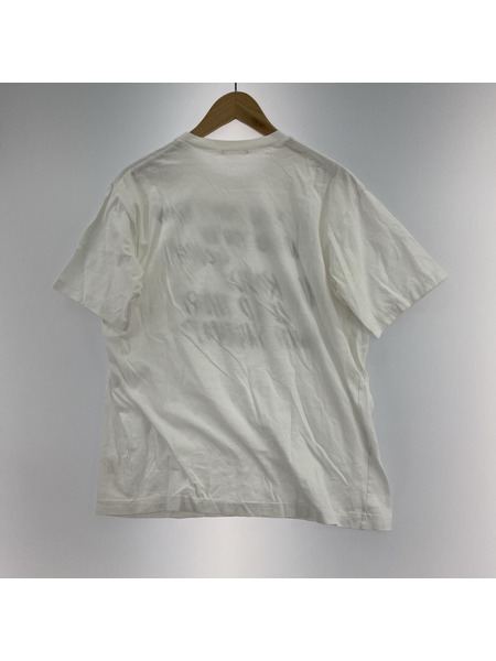 90s Y's 98AW メッセージTシャツ (-) ホワイト