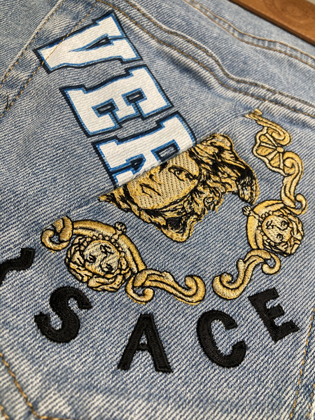 VERSACE ポケット切替デニム/A85232