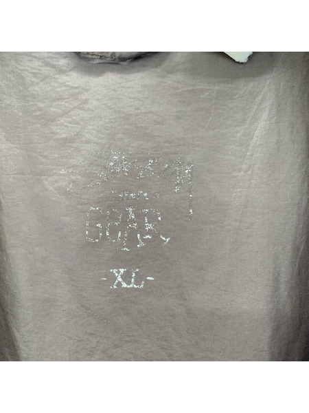 90s~ STUSSY GEAR シャドープリント ナイロンジャケット XL 茶