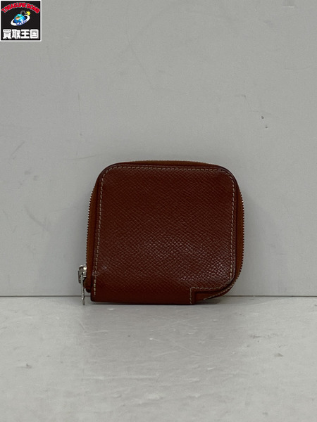 コンパクトウォレット アザックコンパクトウォレット　茶