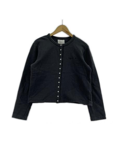 agnes b. ジャケット ×ADAM ET ROPE カーディガン (S) 灰