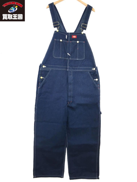 Dickies インディゴデニムオーバーオール｜商品番号：2100199837345