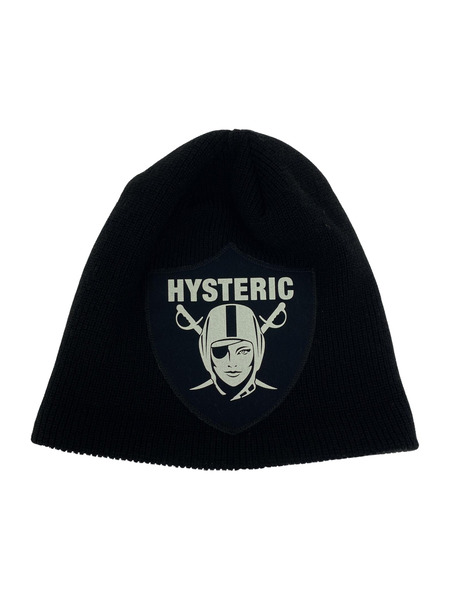 HYSTERIC GLAMOUR　パッチワークニットキャップ