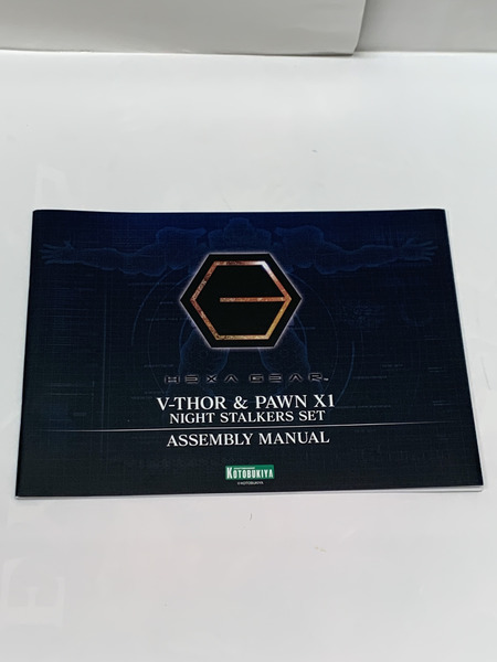 コトブキヤ ヘキサギア 1/24 キットブロック ブイトール＆ポーンX1 ナイトストーカーズ仕様 未組立 HEXA GEAR V-THOR PAWN X1 NIGHT STALKERS SET
