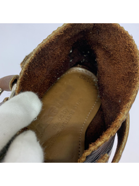 シューズ Yuketen USA製 レザーモカシンシューズ