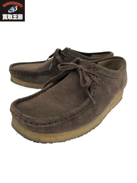 Clarks ワラビーブーツ スウェード 茶 US9