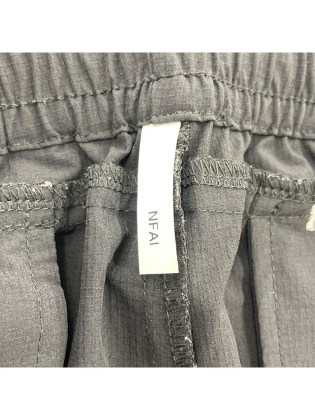 NFAI. WIDE POLYESTER PANTS