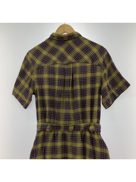 DIESEL チェックシャツドレス