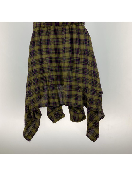 DIESEL チェックシャツドレス