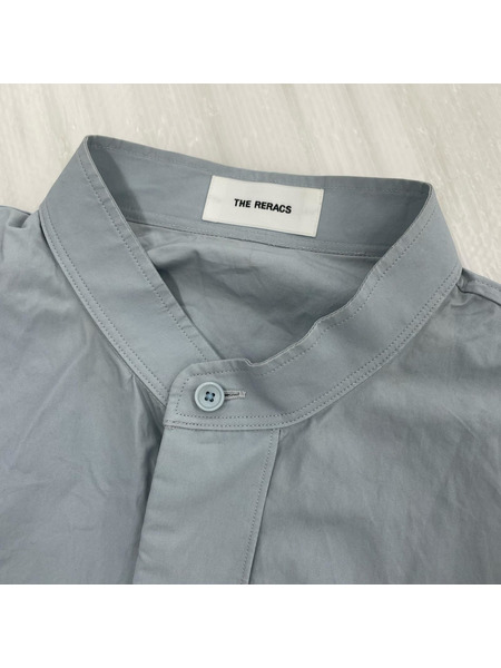 THE RERACS short sleeve shirt 21SS-REBL-249-J サックスブルー (46)