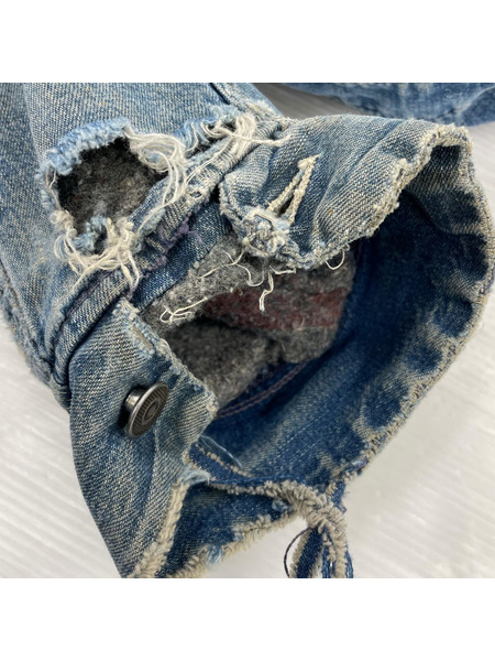 OLD・VINTAGE デニムジャケット 70s SEARS ブランケット デニムカ