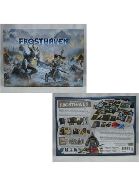 1.Frosthaven Kickstarter/Card Sleeves/Gloomhaven metal coins/Map Archive 等ｾｯﾄ