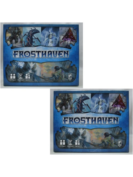 1.Frosthaven Kickstarter/Card Sleeves/Gloomhaven metal coins/Map Archive 等ｾｯﾄ