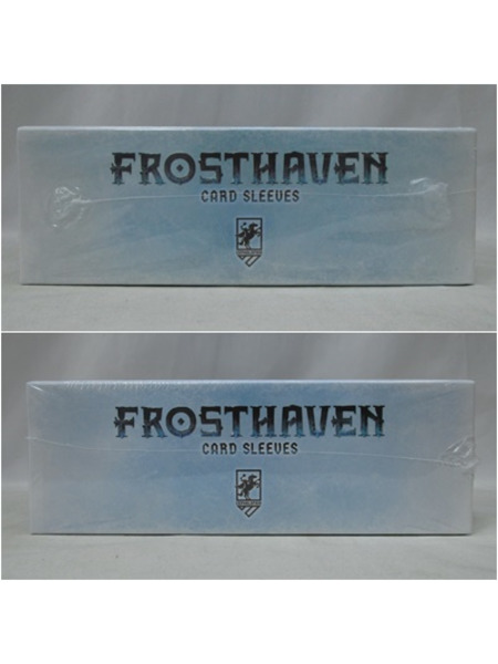 1.Frosthaven Kickstarter/Card Sleeves/Gloomhaven metal coins/Map Archive 等ｾｯﾄ