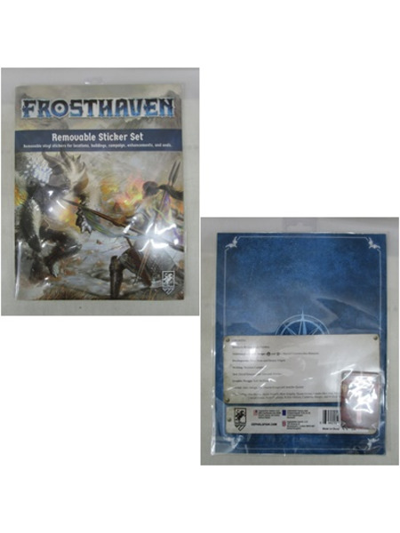 1.Frosthaven Kickstarter/Card Sleeves/Gloomhaven metal coins/Map Archive 等ｾｯﾄ