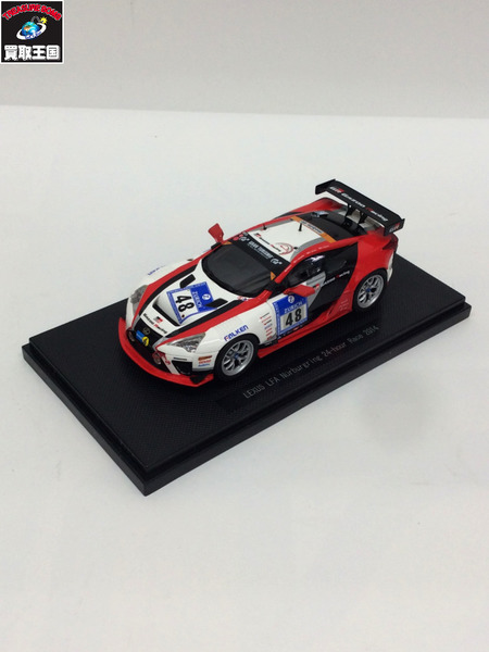 1/43 エブロ レクサス LEXUS LFA #48 ニュルブルクリンク 2014