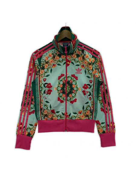 adidas ジャケット トラックジャケット 花柄