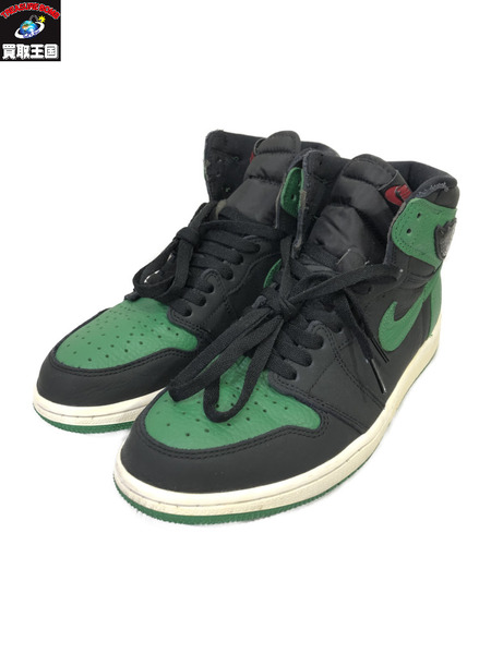 NIKE/Air Jordan 1 Retro High OG /Black Pine Green/555088-030/27.5 ...