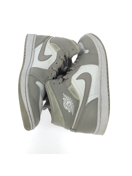 NIKE Air Jordan 1 Mid Linen 26.0cm