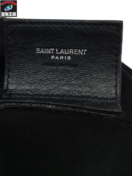 SAINT LAURENT 型押しレザーバッグ 