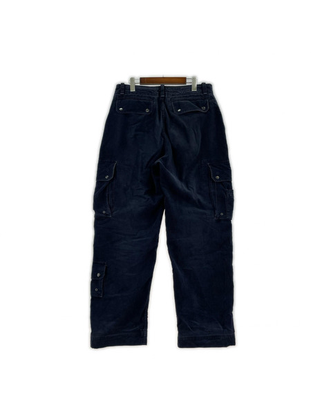 POLO RALPH LAUREN パンツ 90s コーデュロイ カーゴ (34) 紺