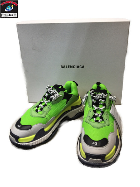 BALENCIAGA/TRIPLE S TRAINERS/Very Fluo/43/541623