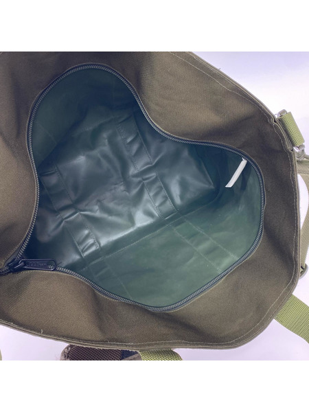 L.L.Bean ショルダーバッグ Hunters Tote Bag Zip Top  カーキ