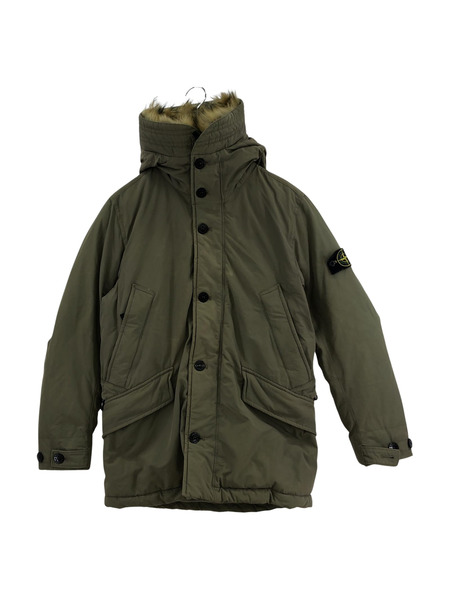 STONE ISLAND 18AW MICRO REPS DOWN カーキ S