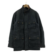 Timberland レザー ジップジャケット GRY (XS)