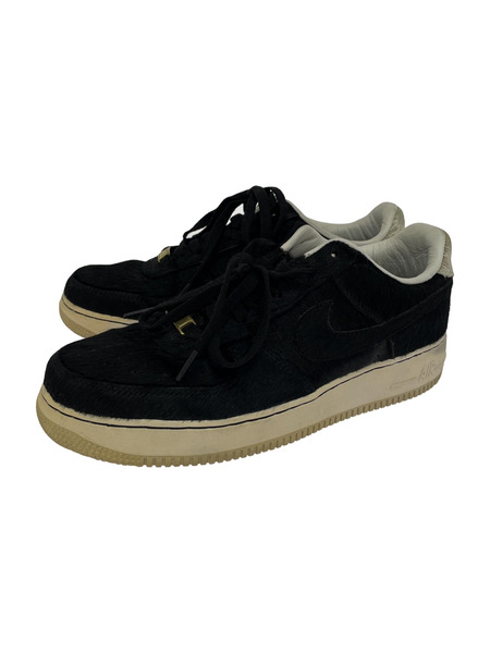 BE@RBRICK × Nike Air Force 1 Low Premium Black 318775-017